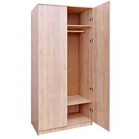 Шкаф двухдверный 100х58х220см
