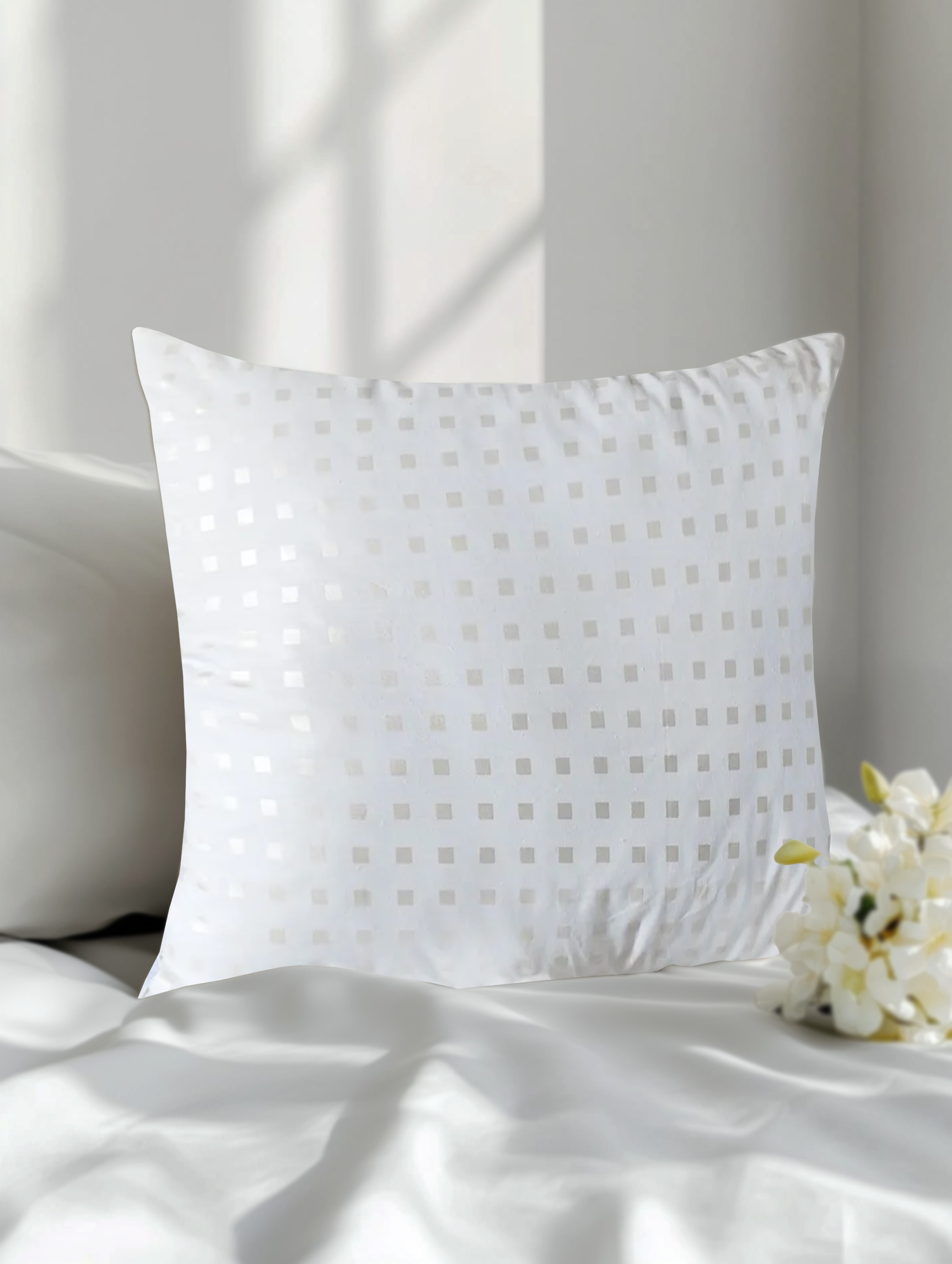 Подушка 70*70, тик, холлофайбер фото №2 Подушка 70*70, тик, холлофайбер фото №2